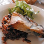 フランス料理サカモト - 白身魚のブリック包み焼き