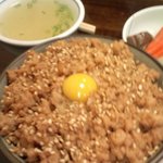 焼とり 鳥次 - 『そぼろ丼』！