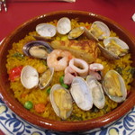 スペイン料理サブロッソ - パエリア　￥９８０