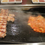 韓国料理 豚とんびょうし - 極厚サムギョップサル　やまと豚