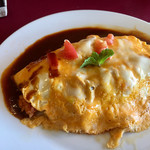 cafe浪漫 - とろとろ玉子のオムライス