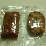 ふんわりさん - フィナンシェ180円、栗のフィナンシェ200円