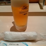 仙令鮨 仙台駅店 - 生ビール