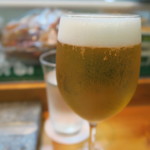 寿司栄 - 29年9月　生ビール小