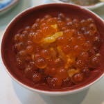 寿司栄 - 29年9月　自家製イクラ醤油漬け、雲丹