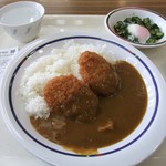 慶應義塾生活協同組合三田食堂 - ヒレカツカレー（中）など