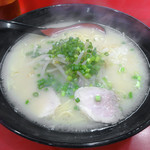 幸来亭 - 「ラーメンセット」とんこつラーメン（単品550円）