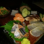 酒肴 吟香 - 刺身盛合せ