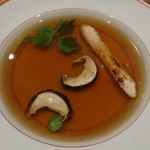 骨と皮 - 松茸コンソメ