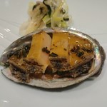 骨と皮 - あわび