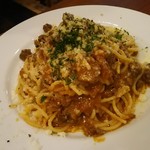 BAR KOTATSUYA - 自家製ミートソースのパスタ 1,100円