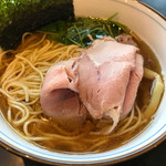 中華そば 四つ葉 - 煮干しそば（淡口醤油） 800円