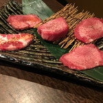 Kankan - 牛タンづくし５種５枚盛
