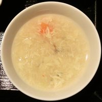 御膳房 六本木店 - 麻婆豆腐 950円 の玉子スープ