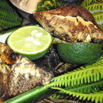 月波 - 焼き松茸！