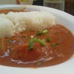 カレーショップ　ギータ - 野菜カレー（激辛）拡大