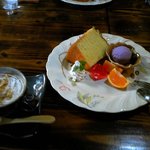 農芸茶屋 四季の彩 - シフォンケーキセット