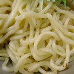 麺処 三鈷峰 - 麺アップ；つけめん
