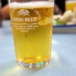 森田食堂 - 2017年9月　キリンのコップ