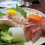 第三鳥八 - 2017年9月　刺身盛合せ