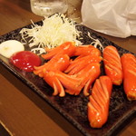 ビール長屋 貫太郎 - 2017年9月　赤ウインナー