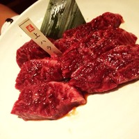 焼肉専科 肉の切り方 日本橋本店 - 上ハラミ＠2160円
