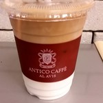 ANTICO CAFFE AL AVIS - アイスカフェラッテ390円