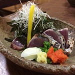 H.29.8.9.夜 カツオたたき 1,200円