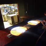 レスト ケイ ヤマウチ - 隠し扉の奥にあるカウンター(^^)