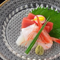 [お造り] 本マグロ・平目・甘海老