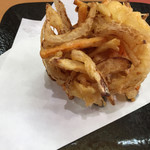 うどんCafe はらだ - かき揚げ200円