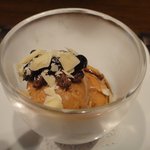 クッチーナ イタリアーナ ガッルーラ - アッフォガードはギンギンに冷えた器で