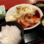 Kajiyabunzou - 生姜焼き定食830円