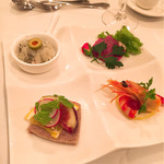 花の森クラリス - オードブル4種