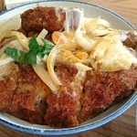 やまか食堂 - 煮込みかつ丼800円　2017.9