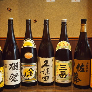 魅力的な銘酒を存分に味わう◎希少な日本酒を安価にご提供