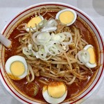 蒙古タンメン中本 - 味噌卵麺（880円）