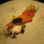 イル アオヤマ - ビワマスコンフィ
      ういきょう/キャビア