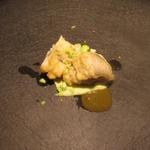 イル アオヤマ - 福井・黒鮑/淡路・鱧
      枝豆