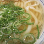 つきよし - うどんのアップ