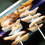 本気のやきとり Red k - 食感が人気の薬研ナンコツ。