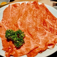 すき焼き 牛しゃぶ 松重 - 