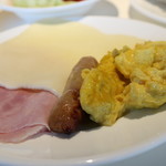 Hotel Plaza Venezia - ソーセージよりベーコンが美味しかった♪