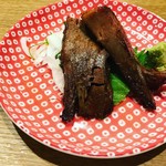 酒と魚とオトコマエ食堂 - 牛タンわさび