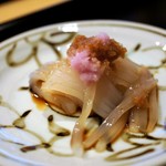 鮨おおね田 - 烏賊刺し身