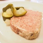 ラミティエ - ランチセット 2592円 の田舎風お肉のパテ