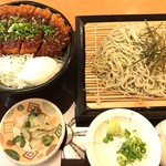 かつ時 - 丼そばセット、限定