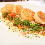 ラミティエ - ランチセット 2592円 のホタテのポワレ