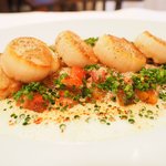 ラミティエ - ランチセット 2592円 のホタテのポワレ