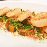 ラミティエ - ランチセット 2592円 のホタテのポワレ